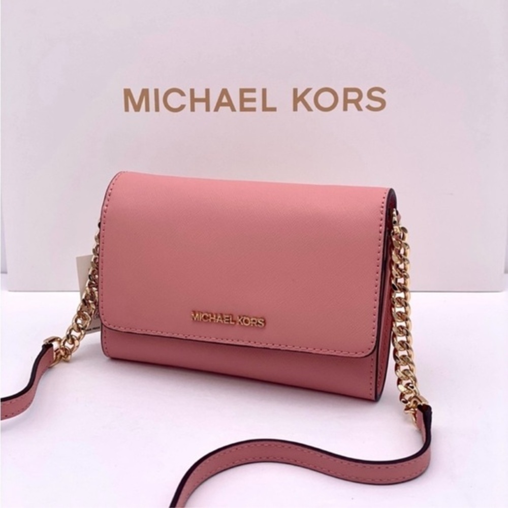 Michael Kors Pink Phone Crossbody Bag